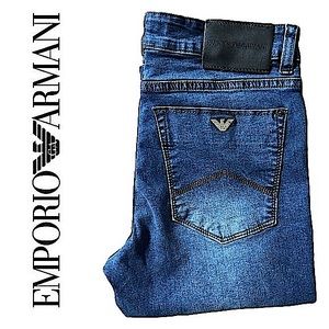 Emporio Armani Dark Wash Jeans Size 34